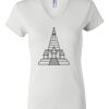 Women's Short Sleeve V-Neck T-Shirt Thumbnail