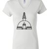 Women's Short Sleeve V-Neck T-Shirt Thumbnail