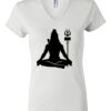 Women's Short Sleeve V-Neck T-Shirt Thumbnail