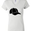 Women's Short Sleeve V-Neck T-Shirt Thumbnail