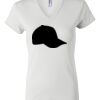 Women's Short Sleeve V-Neck T-Shirt Thumbnail