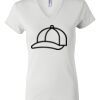 Women's Short Sleeve V-Neck T-Shirt Thumbnail
