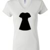 Women's Short Sleeve V-Neck T-Shirt Thumbnail