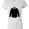 Women's Short Sleeve V-Neck T-Shirt Thumbnail