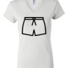 Women's Short Sleeve V-Neck T-Shirt Thumbnail