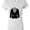 Women's Short Sleeve V-Neck T-Shirt Thumbnail