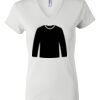 Women's Short Sleeve V-Neck T-Shirt Thumbnail
