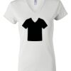 Women's Short Sleeve V-Neck T-Shirt Thumbnail