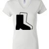 Women's Short Sleeve V-Neck T-Shirt Thumbnail