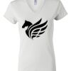 Women's Short Sleeve V-Neck T-Shirt Thumbnail