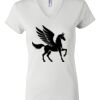 Women's Short Sleeve V-Neck T-Shirt Thumbnail