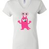 Women's Short Sleeve V-Neck T-Shirt Thumbnail