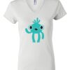 Women's Short Sleeve V-Neck T-Shirt Thumbnail