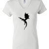 Women's Short Sleeve V-Neck T-Shirt Thumbnail