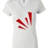Women's Short Sleeve V-Neck T-Shirt Thumbnail