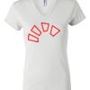 Women's Short Sleeve V-Neck T-Shirt Thumbnail