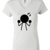Women's Short Sleeve V-Neck T-Shirt Thumbnail