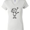 Women's Short Sleeve V-Neck T-Shirt Thumbnail