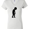 Women's Short Sleeve V-Neck T-Shirt Thumbnail