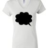 Women's Short Sleeve V-Neck T-Shirt Thumbnail