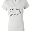 Women's Short Sleeve V-Neck T-Shirt Thumbnail