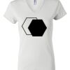 Women's Short Sleeve V-Neck T-Shirt Thumbnail