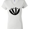 Women's Short Sleeve V-Neck T-Shirt Thumbnail