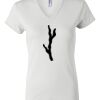 Women's Short Sleeve V-Neck T-Shirt Thumbnail