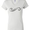 Women's Short Sleeve V-Neck T-Shirt Thumbnail