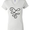 Women's Short Sleeve V-Neck T-Shirt Thumbnail
