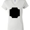 Women's Short Sleeve V-Neck T-Shirt Thumbnail