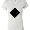 Women's Short Sleeve V-Neck T-Shirt Thumbnail