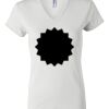Women's Short Sleeve V-Neck T-Shirt Thumbnail