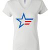 Women's Short Sleeve V-Neck T-Shirt Thumbnail