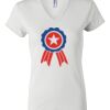 Women's Short Sleeve V-Neck T-Shirt Thumbnail