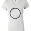 Women's Short Sleeve V-Neck T-Shirt Thumbnail