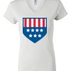 Women's Short Sleeve V-Neck T-Shirt Thumbnail