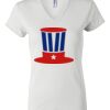 Women's Short Sleeve V-Neck T-Shirt Thumbnail