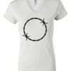Women's Short Sleeve V-Neck T-Shirt Thumbnail