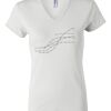 Women's Short Sleeve V-Neck T-Shirt Thumbnail