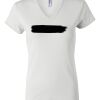 Women's Short Sleeve V-Neck T-Shirt Thumbnail