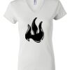 Women's Short Sleeve V-Neck T-Shirt Thumbnail