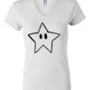 Women's Short Sleeve V-Neck T-Shirt Thumbnail