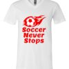 Men's Short Sleeve V-Neck T-Shirt Thumbnail