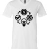 Men's Short Sleeve V-Neck T-Shirt Thumbnail