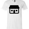 Men's Short Sleeve V-Neck T-Shirt Thumbnail