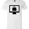 Men's Short Sleeve V-Neck T-Shirt Thumbnail