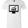 Men's Short Sleeve V-Neck T-Shirt Thumbnail