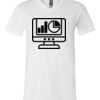 Men's Short Sleeve V-Neck T-Shirt Thumbnail