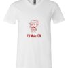 Men's Short Sleeve V-Neck T-Shirt Thumbnail